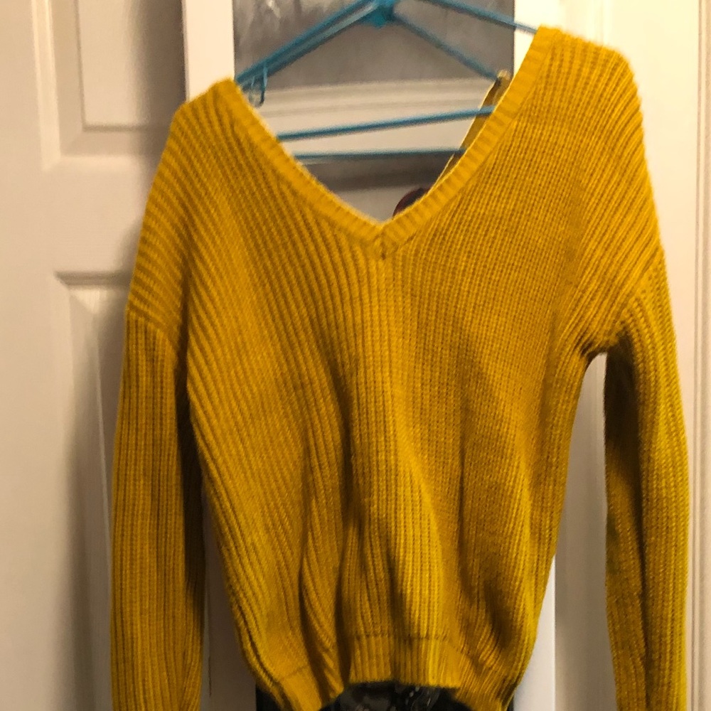 Mustard sweater